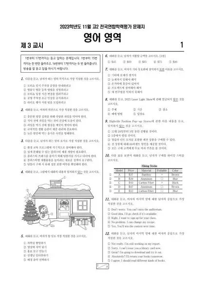 2023년 11월 고2 영어